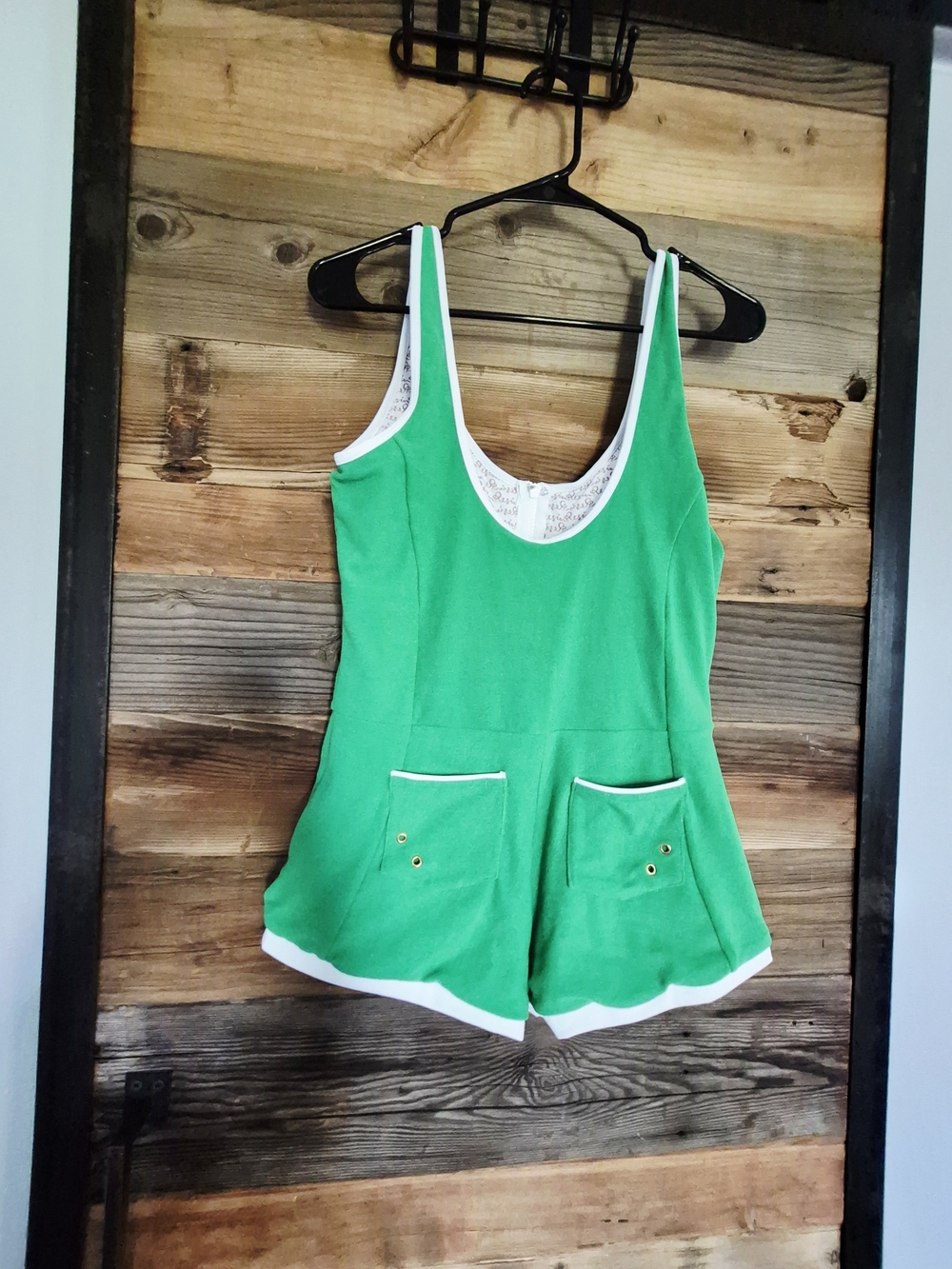 NWT FREE PEOPLEX RESIN OBSIDIAN TERRY ONE-PIECE SURF SUIT CURRENT STYLE $228 - Picture 9 of 9